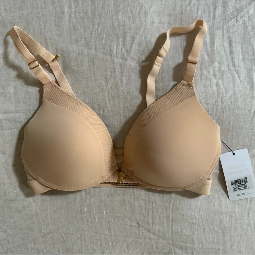 Lively Front Close No-Wire Bra Sz 34D - Picture 1 of 2